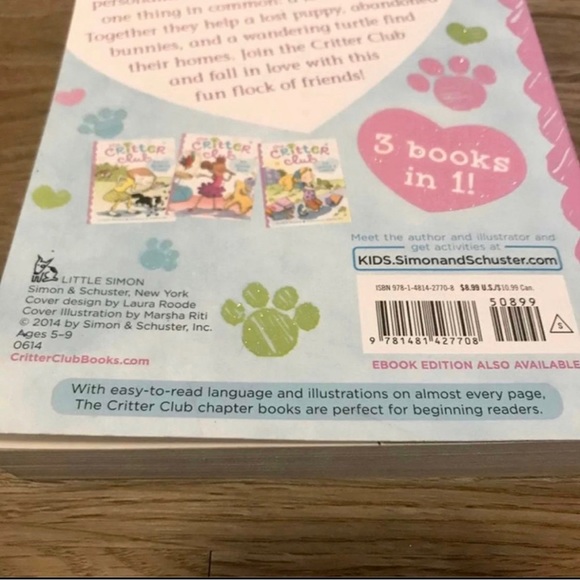 The Critter Club 3 Books in 1 Set (#1-3) by Callie Barkley Ages 5-9 - Picture 7 of 7